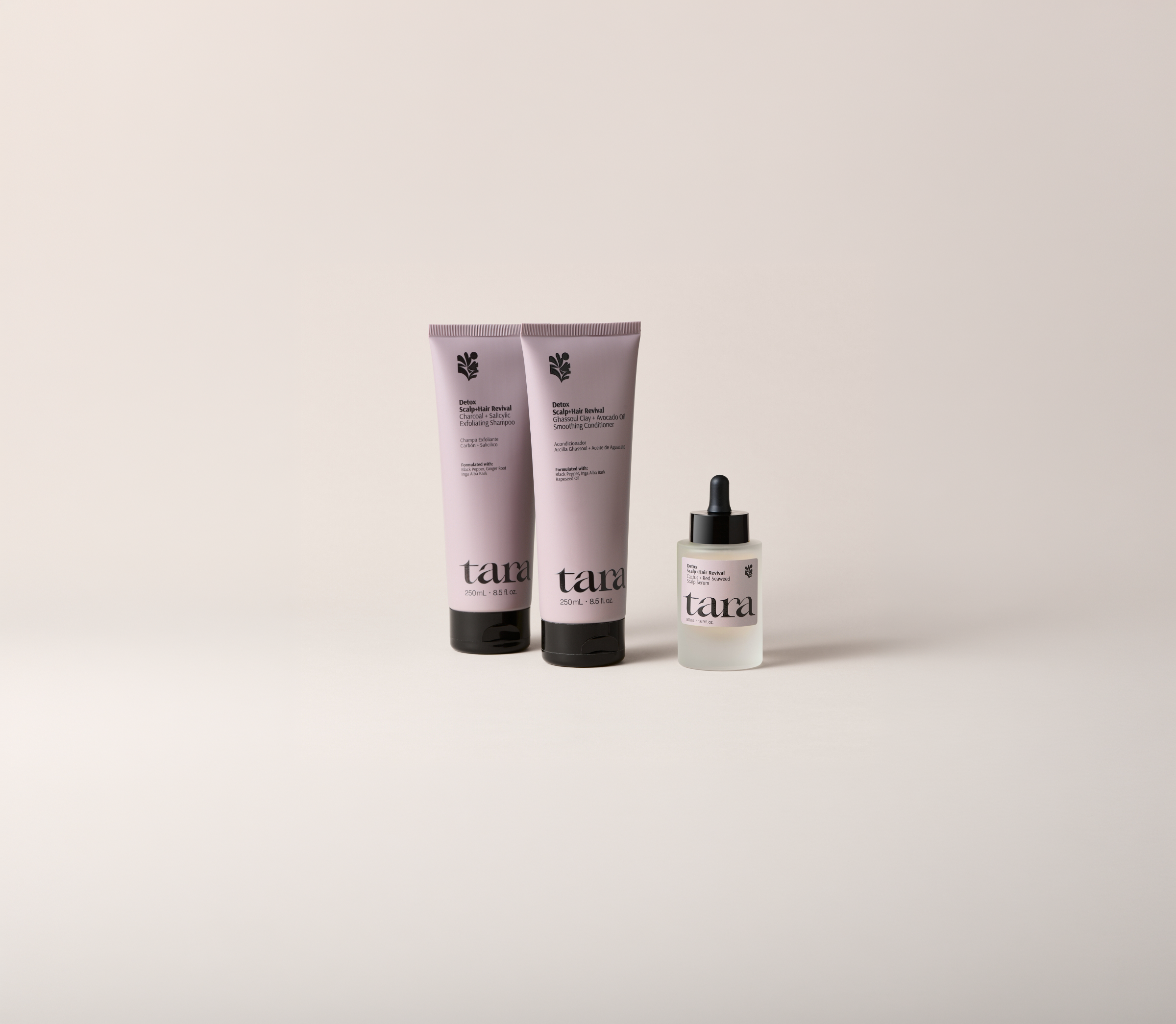 Colección Detox para purificar el cuero cabelludo