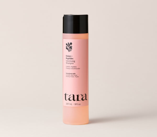 Champú Voluminizador Tara — cuidado capilar anticaída con cebolla y péptidos