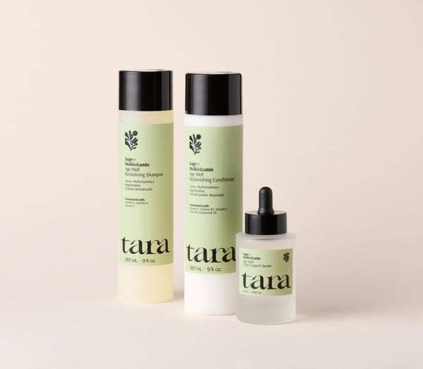 Tratamiento Regenerativo “Well-Aging” Tara — cuidado capilar regenerativo con salvia y multivitamínico